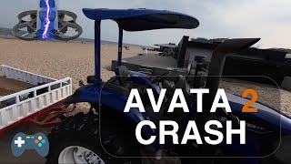 Avata 2 crash | Небольшая история про город будущего