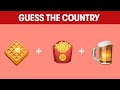 CAN YOU GUESS THE COUNTRY JUST USING EMOJIS?