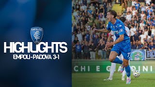 Gli highlights di Empoli-Padova 3-1