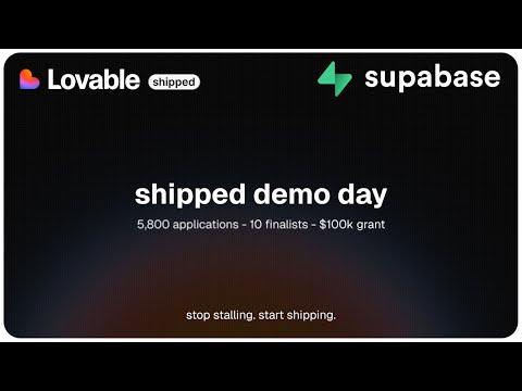 Lovable Shipped Demo Day