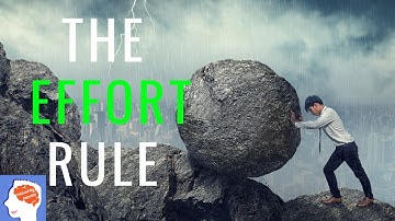 How I Remember Things (The EFFORT RULE)