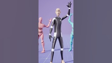 Mage Humanoid Mocap Animations #gamedev #shorts #fyp #mocap #unity3d #unrealengine #ue5
