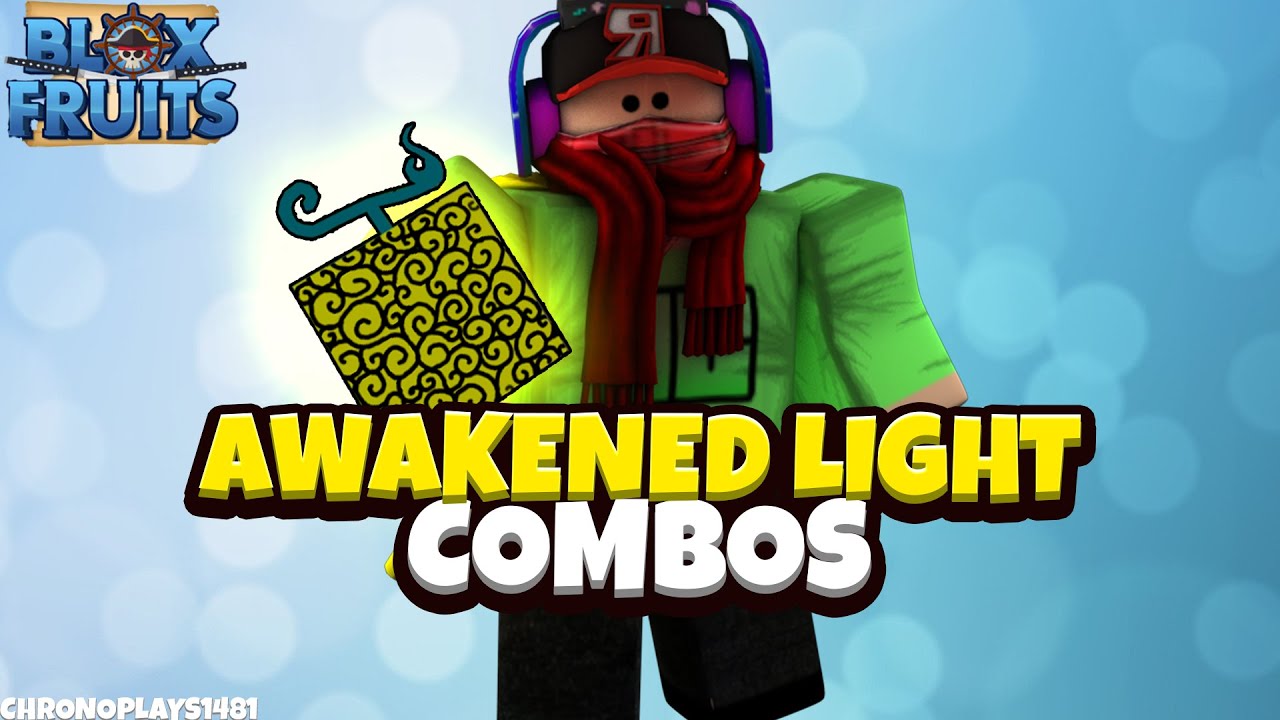 Blox Fruits - How to one shot combo with awakened light 