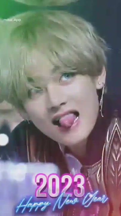 HAPPY NEW YEAR 2023 BTS V SEND THIS VIDEO TO ARMY