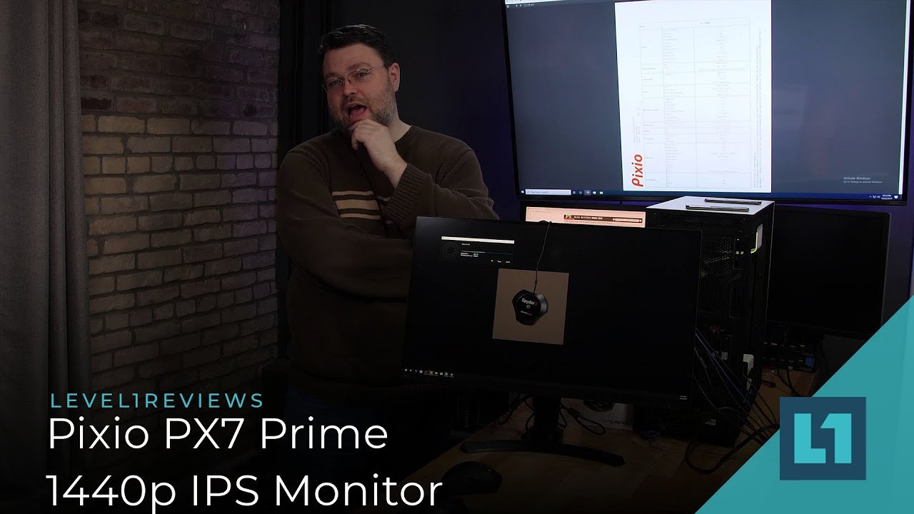 Pixio Px7 Prime 1440p Ips Monitor Review Youtube