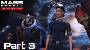 Mass Effect Remastered Playthrough Part 3|Tracking Saren|No Commentary