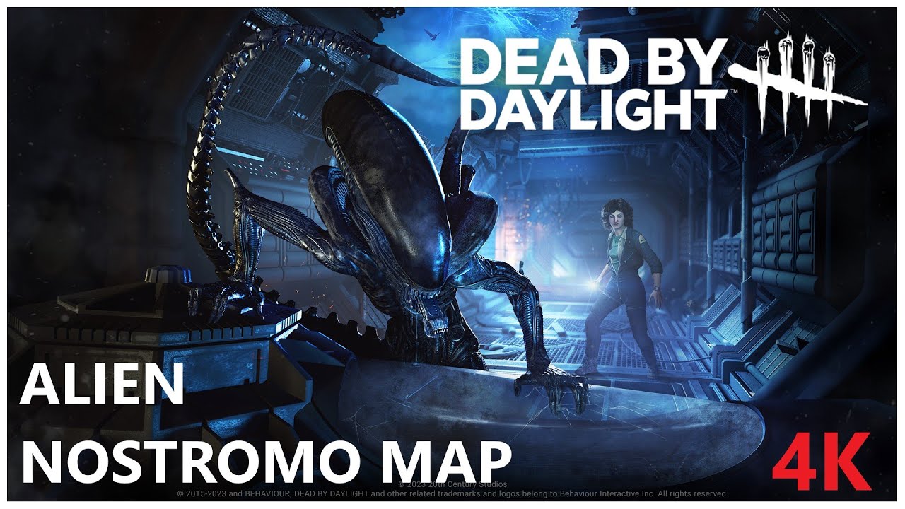 Dead by Daylight - Alien // Nostromo Map // 4 Kills - YouTube