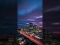 City Lights & Fast Clouds: 4K Ultra Cinematic Urban Timelapse