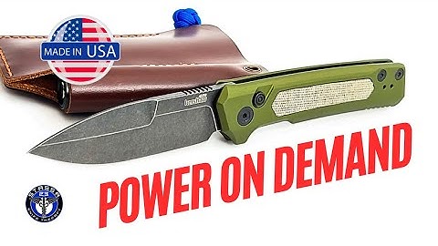 This Knife Deploys Faster Than You Can Blink! Kershaw Launch 22 Review