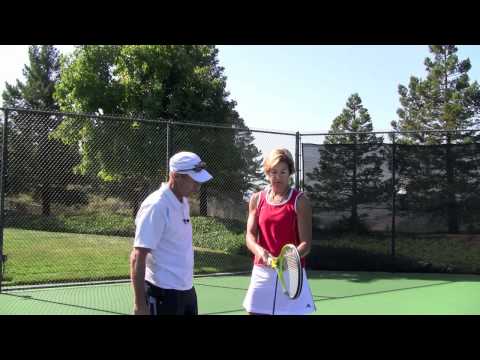 Tennis Serve Lesson - 1 Easy Way To Get More Power & Spin