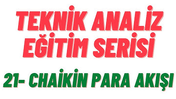 Teknik Analiz Eğitimi | 21- Chaikin Para Akışı