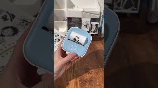 starting manga journals with T02 mini sticker printer#manga #journal #stickerprinter #diy #study
