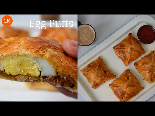 Egg Puffs - Kerala Style