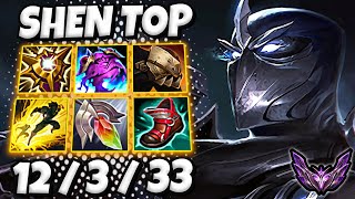Shen vs Olaf [ TOP ] Lol Korea Master Patch 14.9 ✅