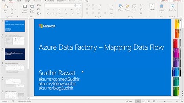 ADF Mapping Data Flow by Sudhir Rawat