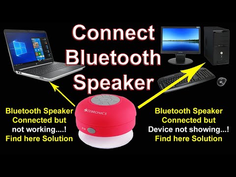 Video: Högtalare Med Bluetooth För En Dator: Vi Väljer Modeller I MDF Och Andra Fodral För Bärbar Dator Och PC. Hur Ansluter Man Akustik?