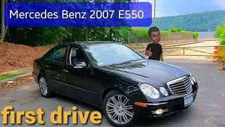 Mercedes Benz E550 V8 First Drive Impressions