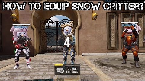 How to Equip Free Epic Snow Critter - Tiger? in COD Mobile | Call of Duty Mobile
