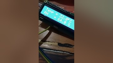 IOT project. sensor suhu dan kelembapan esp8266 blynk #arduino #esp8266 #humidity #temperature