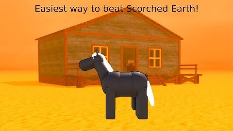 How to beat Scorched Earth easily! Roblox Dead Rails