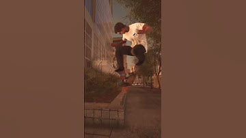 Technically a Land 🤥 Dolphin Flip Blunt 🔥 #session #skate #sessionskatesim #shorts