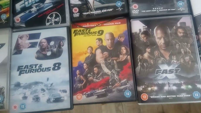 Fast & Furious 10-Movie Collection (Walmart Exclusive DVD Edition) 