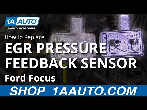 How to Replace EGR Pressure Feedback Sensor 00-02 Ford Focus