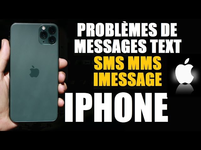 Comment Regler Le Probleme De Texto Sms Mms Imessage Sur Un Iphone Youtube Comment Regler Le Probleme De Texto Sms Mms Imessage Sur Un Iphone Youtube
