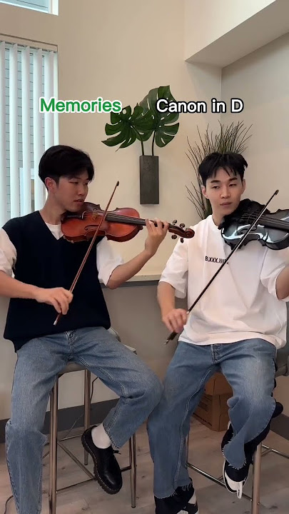 Canon in D x Memories - Violin Duet w/ Henry Lau