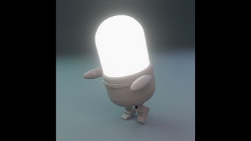 RL Robot Push While Walking Animation