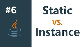 محاضرة 1 | الدرس 6 | الفرق بين المتغيرات والدوال الـ static والـ instance