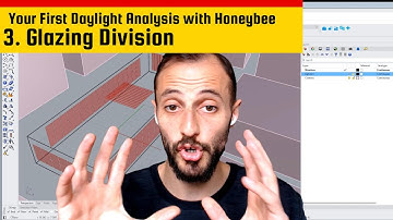 3-Understanding Glazing Division for Daylight Analysis in Honeybee #honeybeetutorial  #grasshopper3d