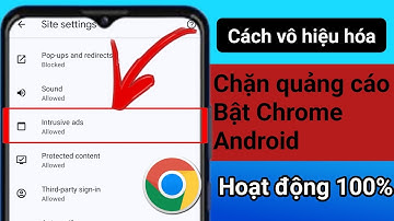 Cách tắt Trình chặn quảng cáo trong Google Chrome trên Android (2024) | Dừng quảng cáo trên Google