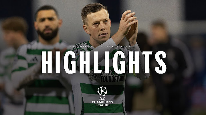 UEFA Champions League Highlights | Dinamo Zagreb 0-0 Celtic | Celts forced to settle for draw in UCL