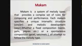 Miniatura del video "Oud Makam World-Introduction to makam system"