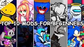 Top 10 Mods For Beginners in Friday Night Funkin’
