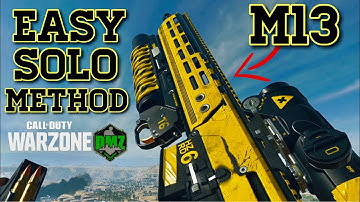 How To UNLOCK The M13 on WARZONE 2.0 DMZ *EASIEST SOLO METHOD*
