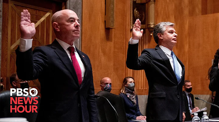 WATCH LIVE: Mayorkas, Wray testify on threats to t...