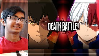 DEATH BATTLE Zuko VS Shoto Todoroki (Avatar VS My Hero Academia) Reaction