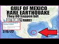 RARE Gulf Of Mexico EARTHQUAKE - NEXT Big Winter Storm - Meteor Reports