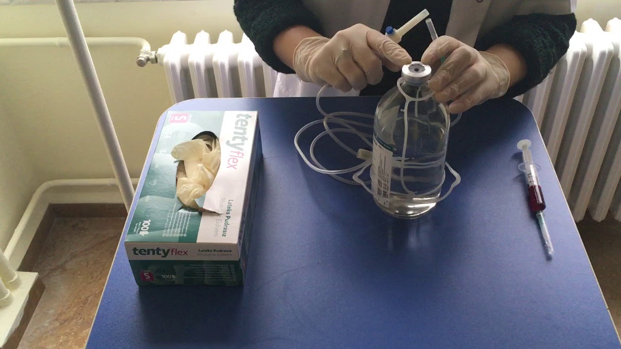 Cam Şişe Serum Setleme