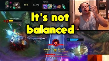 Tyler1 witnessed AP Kog Maw Damage