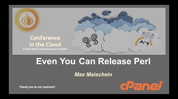 Even You Can Release Perl - Max Maischein