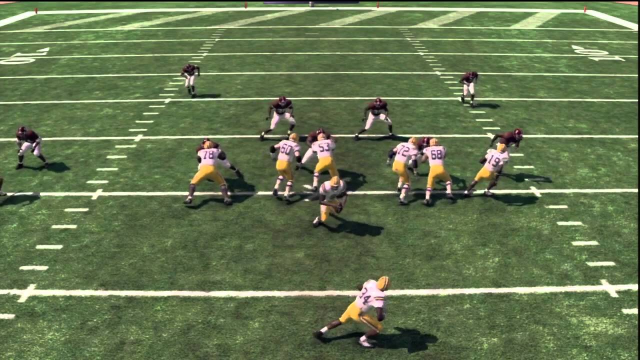 Ace Slot Inside Zone vs Odd Front - YouTube