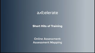 Online Assessment Series Ep.5 - Assessment Mapping