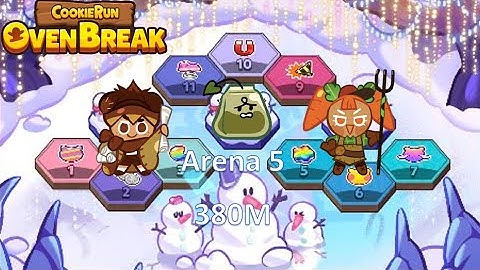 Cookie Run Ovenbreak : Snow Party Guild Run Season Arena 5 | 380.9M