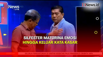 Rocky Gerung Tak Bisa Sebutkan Pasal yang Dilanggar Jokowi, Silfester Emosi Keluar Kata Kasar