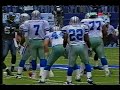 Emmitt Smith becomes the All time leading rusher Vs. Seattle 2002