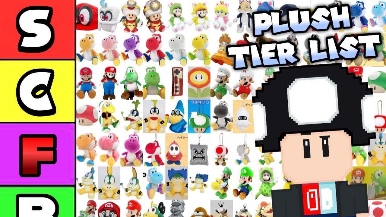 we are dust mite plushie — ok here is that tier list for mario and