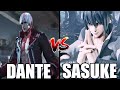 Dante vs sasuke tekken 8 character mods